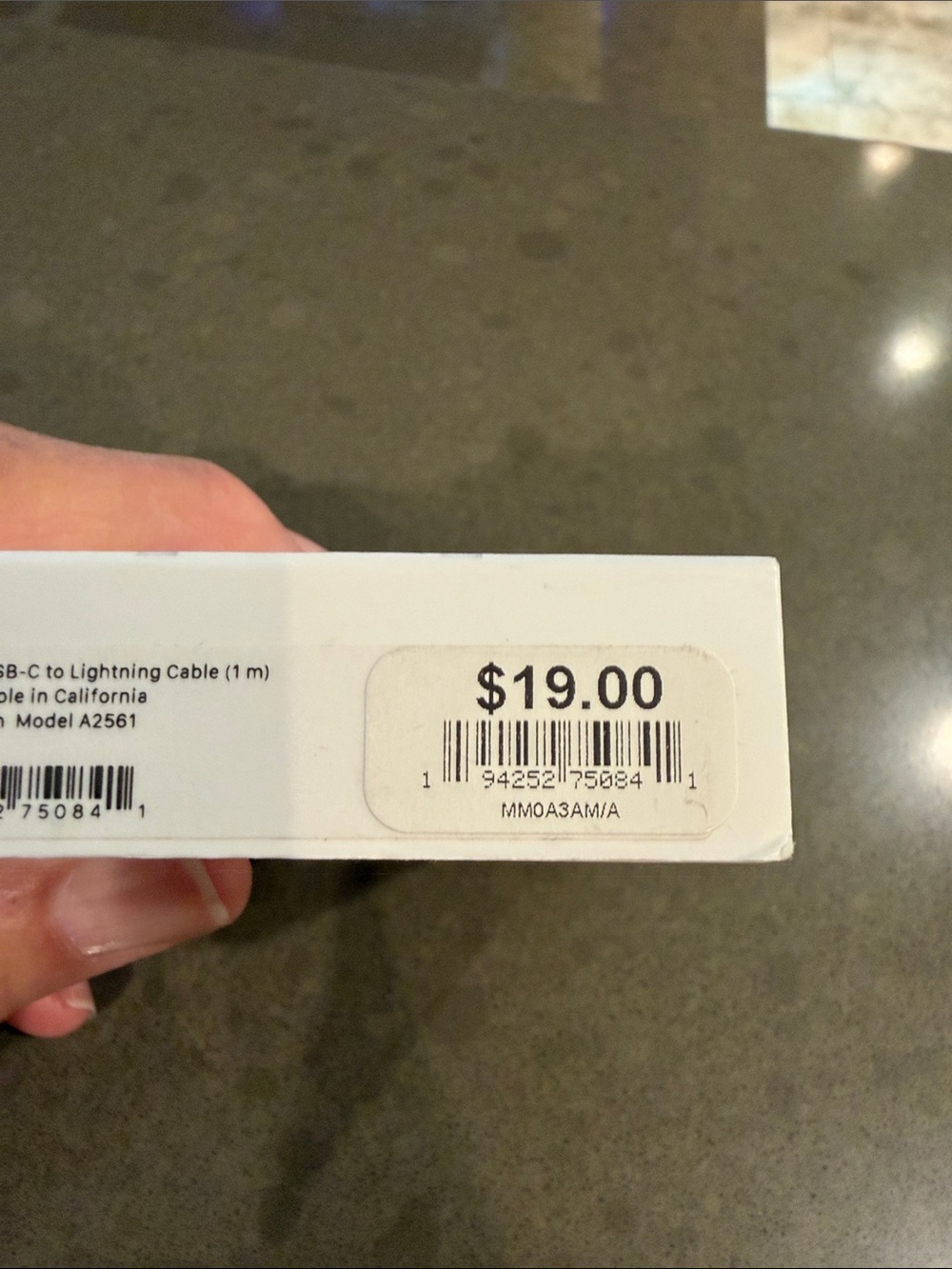 Apple USB-C to Lightning Cable - White - Picture 3 of 3
